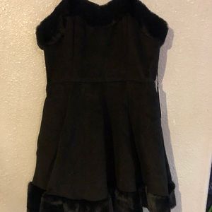 Beautiful new with tags vintage fur dress . All sales are final